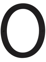 Sure-Loc HNSS6-0 FBL flat black house number