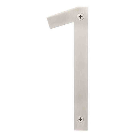 Sure-Loc HNSS6-1 SS satin stainless house number