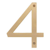 Sure-Loc HNSS6-4 SB satin brass house number