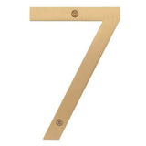 Sure-Loc HNSS6-7 SB satin brass house number