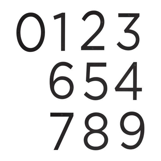Sure-Loc HNSS6-9 11P vintage bronze house number