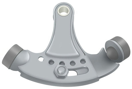 Deltana HPA69U26D satin chrome hinge pin stop