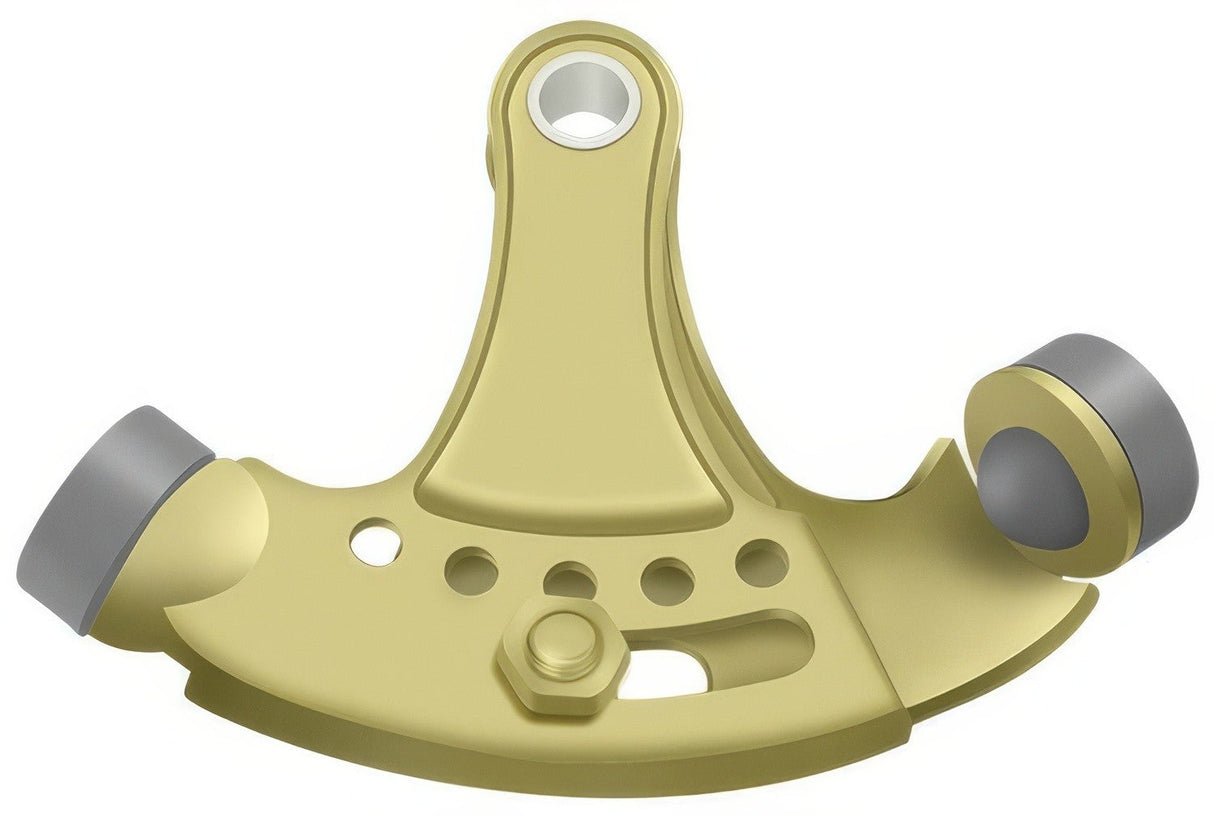 Deltana HPA69U3 polished brass hinge pin stop