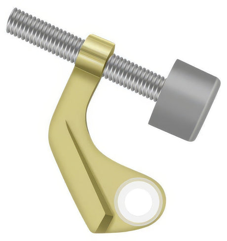 Deltana HPS88U3 polished brass hinge pin stop