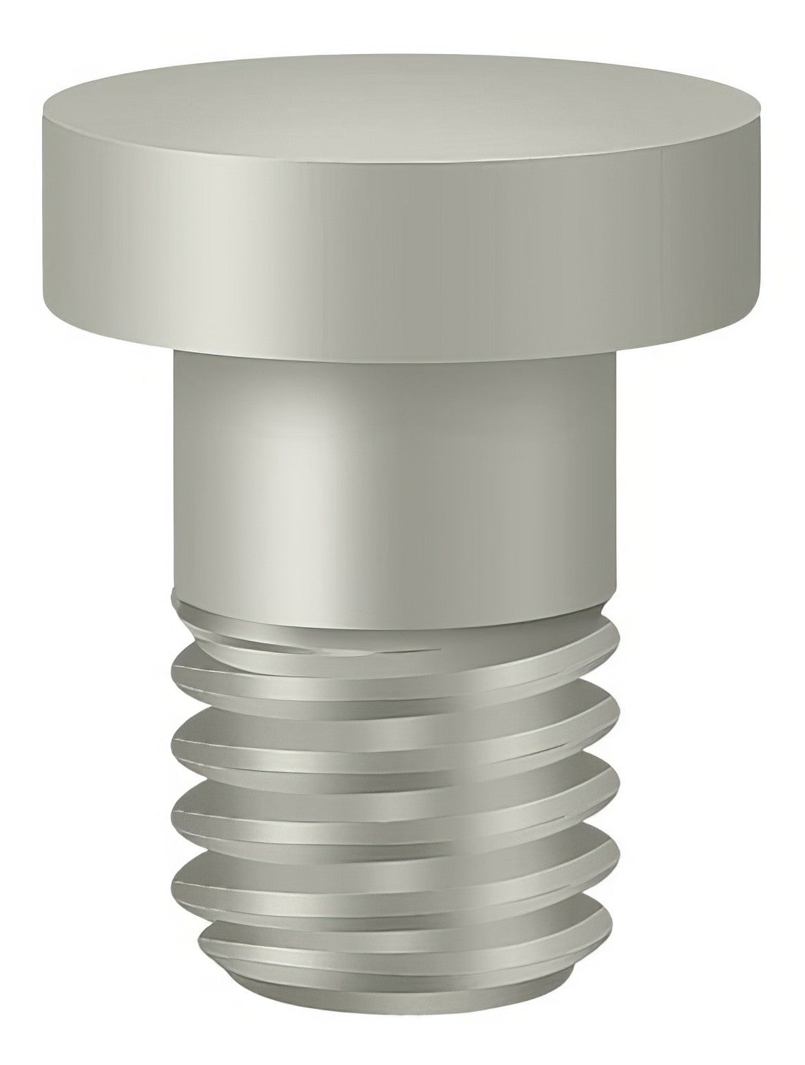 Deltana HPSS70U15 satin nickel button tip for hinge