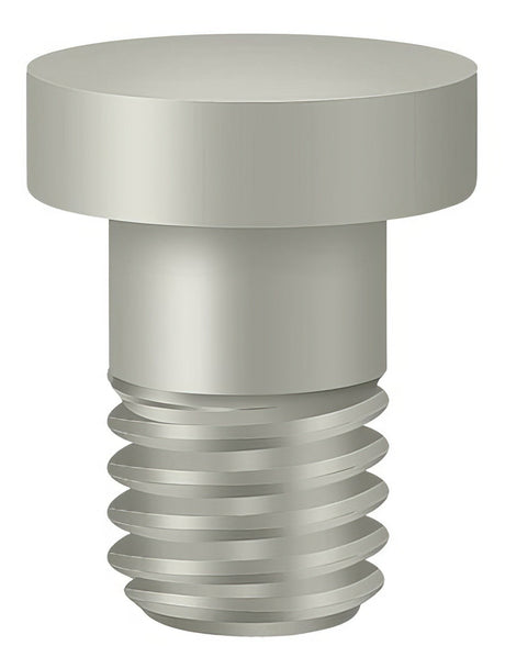 Deltana HPSS70U15A button tip for hinge in satin stainless, additional view