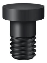 Deltana HPSS70U19 flat black button tip for hinge