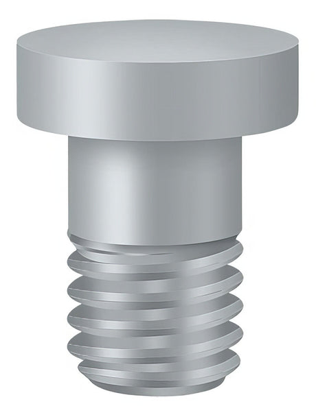 Deltana HPSS70U26D button tip for hinge in satin stainless, additional view