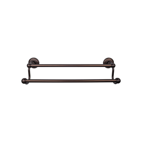 Top Knobs ED9ORBD TOP BATH (R) Edwardian Bath Double 26 1/2" Wall Mounted Towel Bar Oil Rubbed Bronze