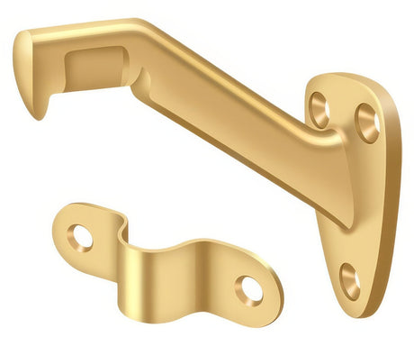 Deltana HRB325CR003 lifetime polished brass handrail bracket