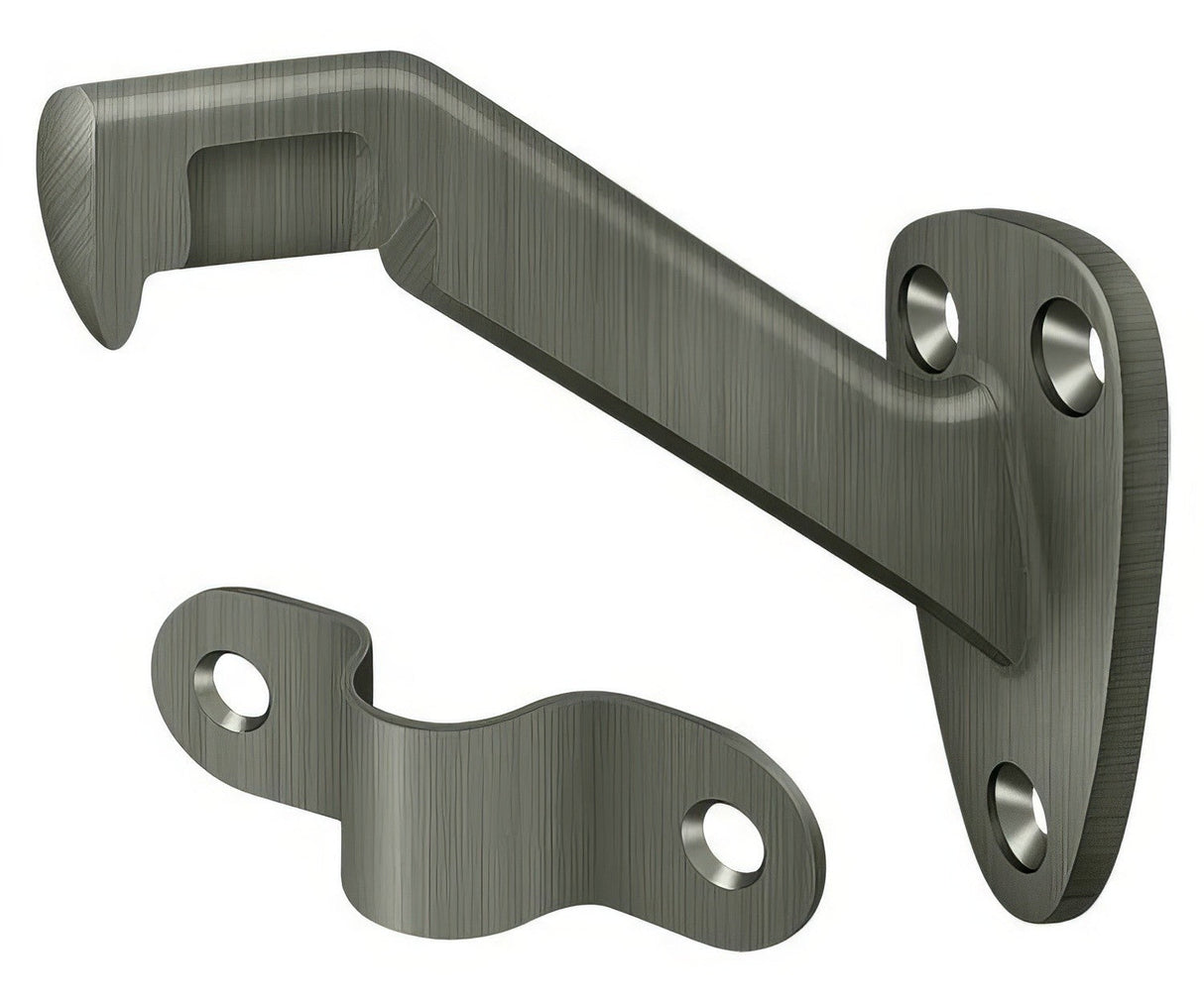 Deltana HRB325U15A antique nickel handrail bracket