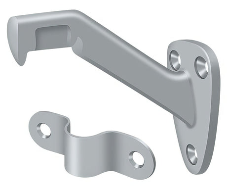 Deltana HRB325U26D satin chrome handrail bracket