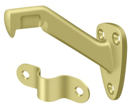 Deltana HRB325U3 polished brass handrail bracket
