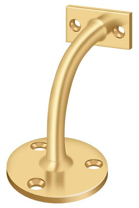 Deltana HRC175CR003 lifetime polished brass handrail bracket