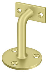 Deltana HRC253U3 polished brass handrail bracket