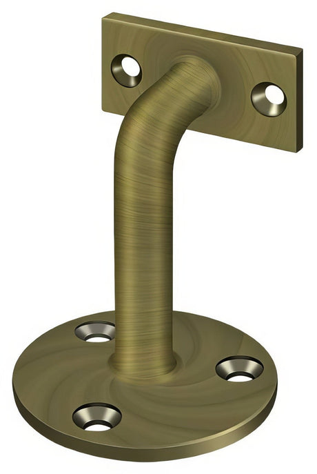 Deltana HRC253U5 antique brass handrail bracket