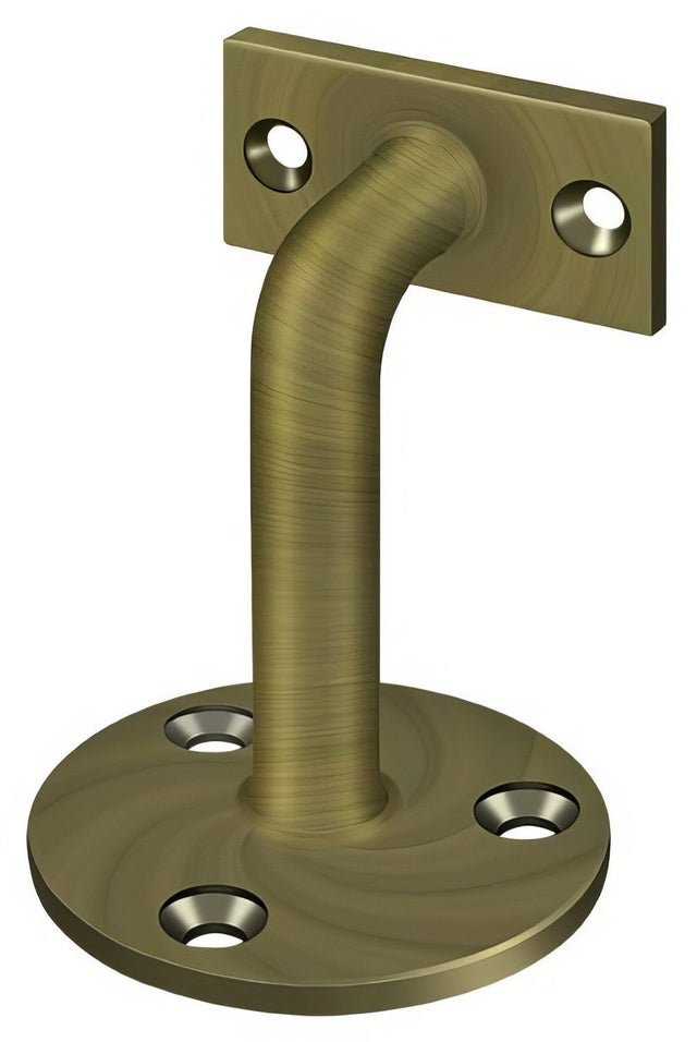 Deltana HRC253U5 antique brass handrail bracket