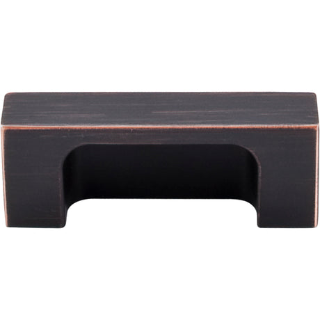 Top Knobs TK275TB Modern Metro 2" Center to Center Finger Pull Tuscan Bronze