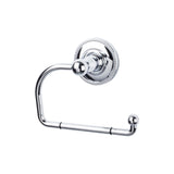 Top Knobs ED4PCA TOP BATH (R) Edwardian Bath Wall Mounted Toilet Paper Holder Polished Chrome