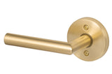 Sure-Loc HV100 SB satin brass dummy door lever