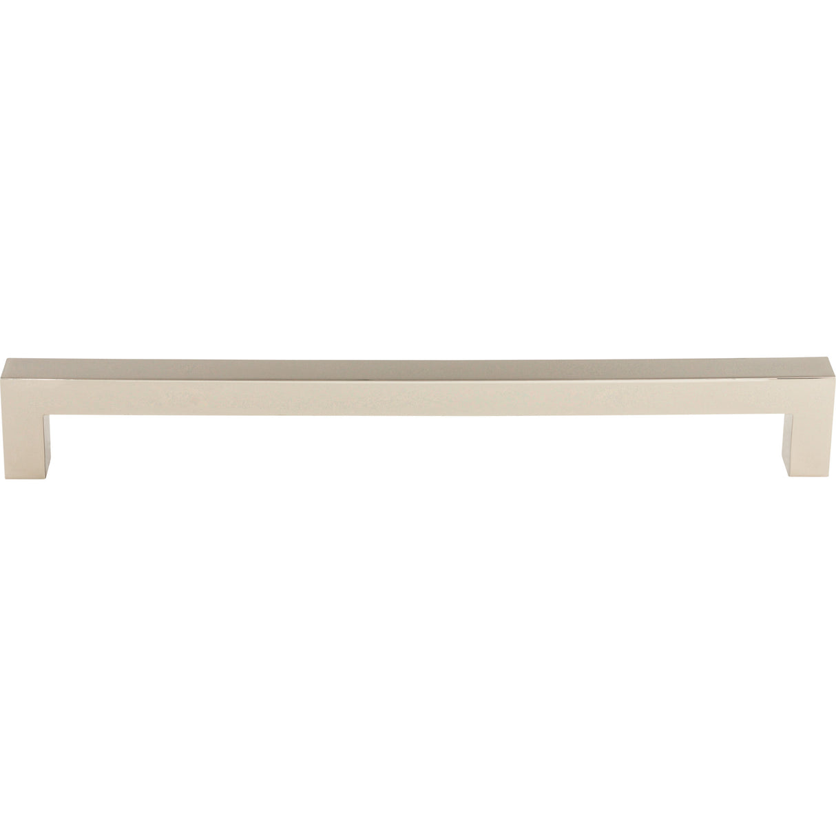 Top Knobs TK164PN Square Bar 12" Center to Center Appliance Pull Polished Nickel