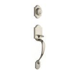 Copper Creek HZ2610SS satin stainless single cylinder handleset