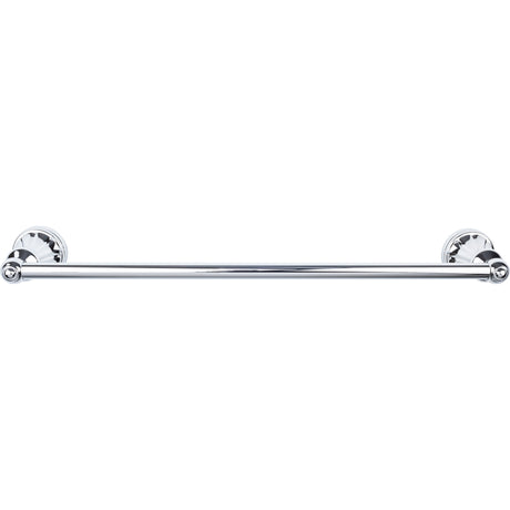 Top Knobs HUD6PC TOP BATH (R) Hudson Bath Single 20 1/4" Wall Mounted Towel Bar Polished Chrome