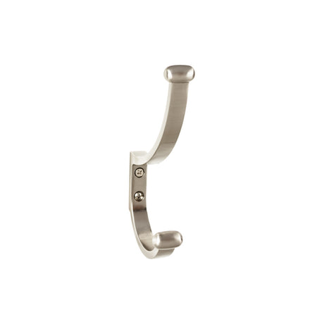 Top Knobs TK1066BSN Hillmont 6 1/8" Wall Hooks Brushed Satin Nickel