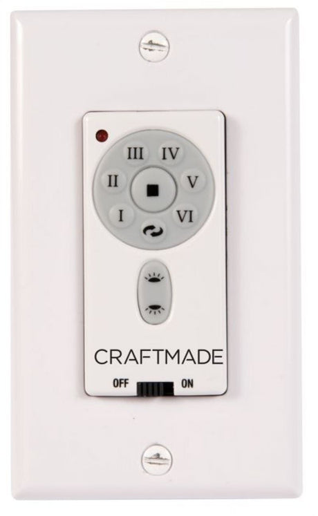 Craftmade IDC-WALL flat black control system