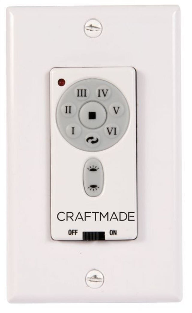 Craftmade IDC-WALL flat black control system