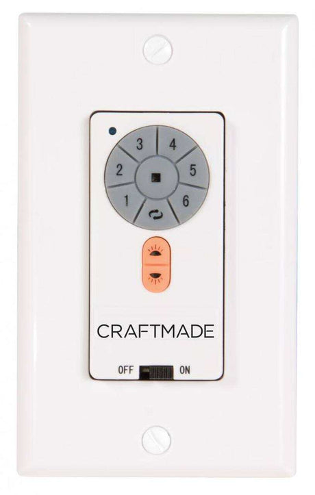 Craftmade IDC2-WALL flat black control system