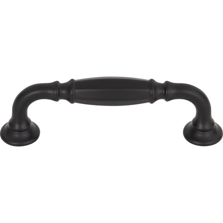 Top Knobs TK1051BLK Barrow 3 3/4" Center to Center Bar Pull Flat Black