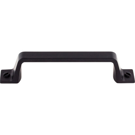 Top Knobs TK743BLK Channing 3 3/4" Center to Center Bar Pull Flat Black