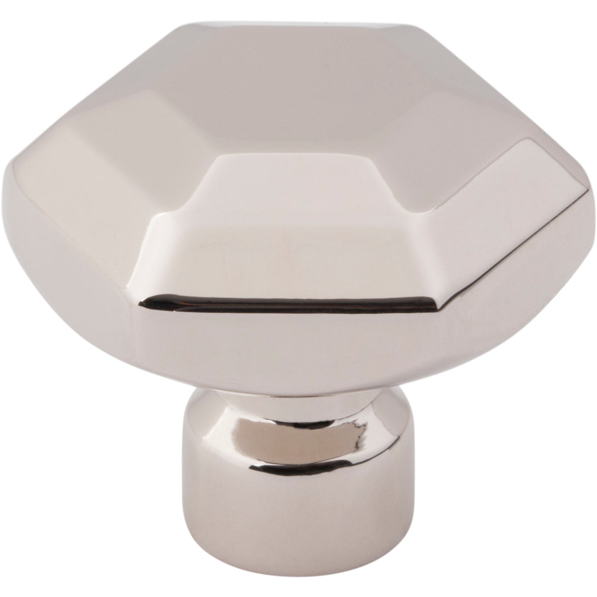 Top Knobs TK3200PN Dustin 1 1/4" Length Geometric Knob Polished Nickel