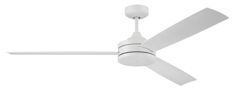 Craftmade INS62W3 white ceiling fan blades included