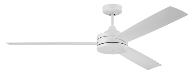 Craftmade INS62W3 white ceiling fan blades included