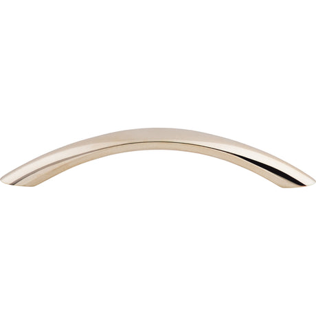 Top Knobs M1264 Bow 5 1/16" Center to Center Bar Pull Polished Nickel
