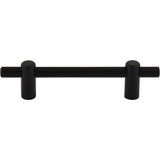 Top Knobs TK3252BLK Dempsey 3 3/4" Center to Center Bar Pull Flat Black