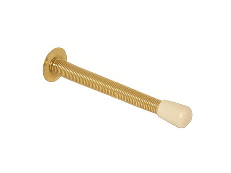 Ives 061F3 polished brass baseboard door stop