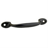 Ives 25ABLK 25A Screen Aluminum Door Pull Black