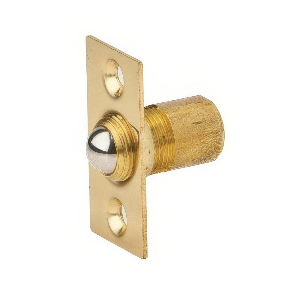 Ives 345B3 polished brass ball catch