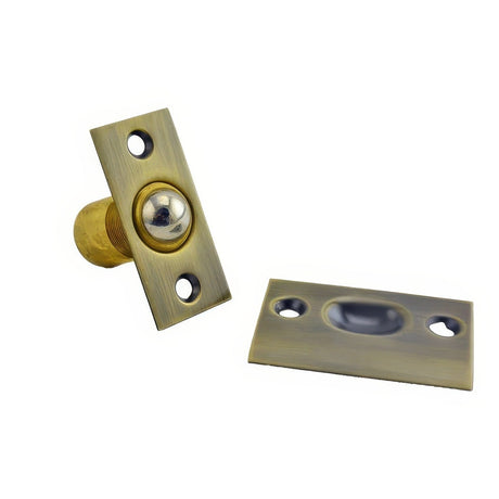 Ives 347B5 aged bronze ball catch