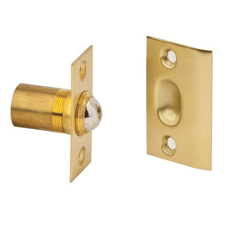 Ives 347B4 satin brass ball catch