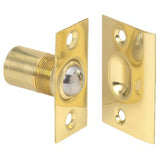 Ives 347B10 347B Wrought Brass Adjustable Barrel Ball Catch 1" x 2-1/8" x 1-3/8" Body 1-3/8" x 2-1/8" Strike Satin Bronze