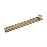 Ives 40B56 40B-6 6" Brass Modern Surface Bolt with 15/16" Throw Antique Brass