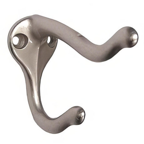 Ives 571A14 571A Traditional Cast Aluminum Coat and Hat Hook Polished Nickel