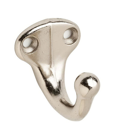 Ives 581A14 polished nickel single wardrobe hook