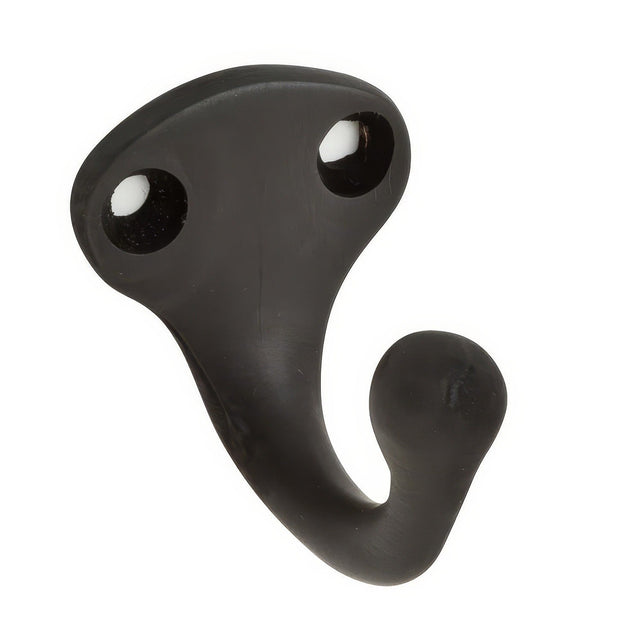 Ives 581B10B 581B Low Profile Single Cast Brass Wardrobe Hook with 1-11/16" Projection Oil Rubbed Bronze