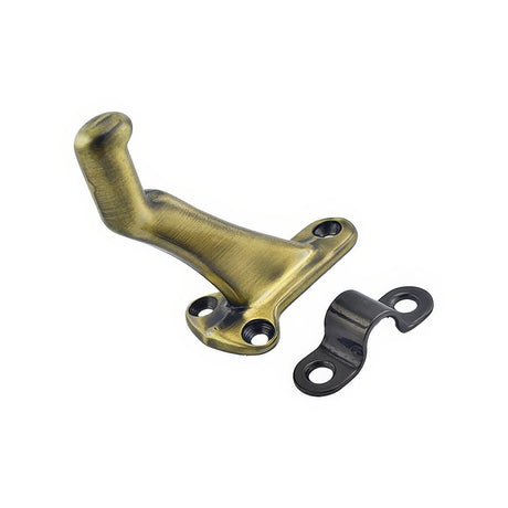 Ives 59A5 satin brass blackened handrail bracket