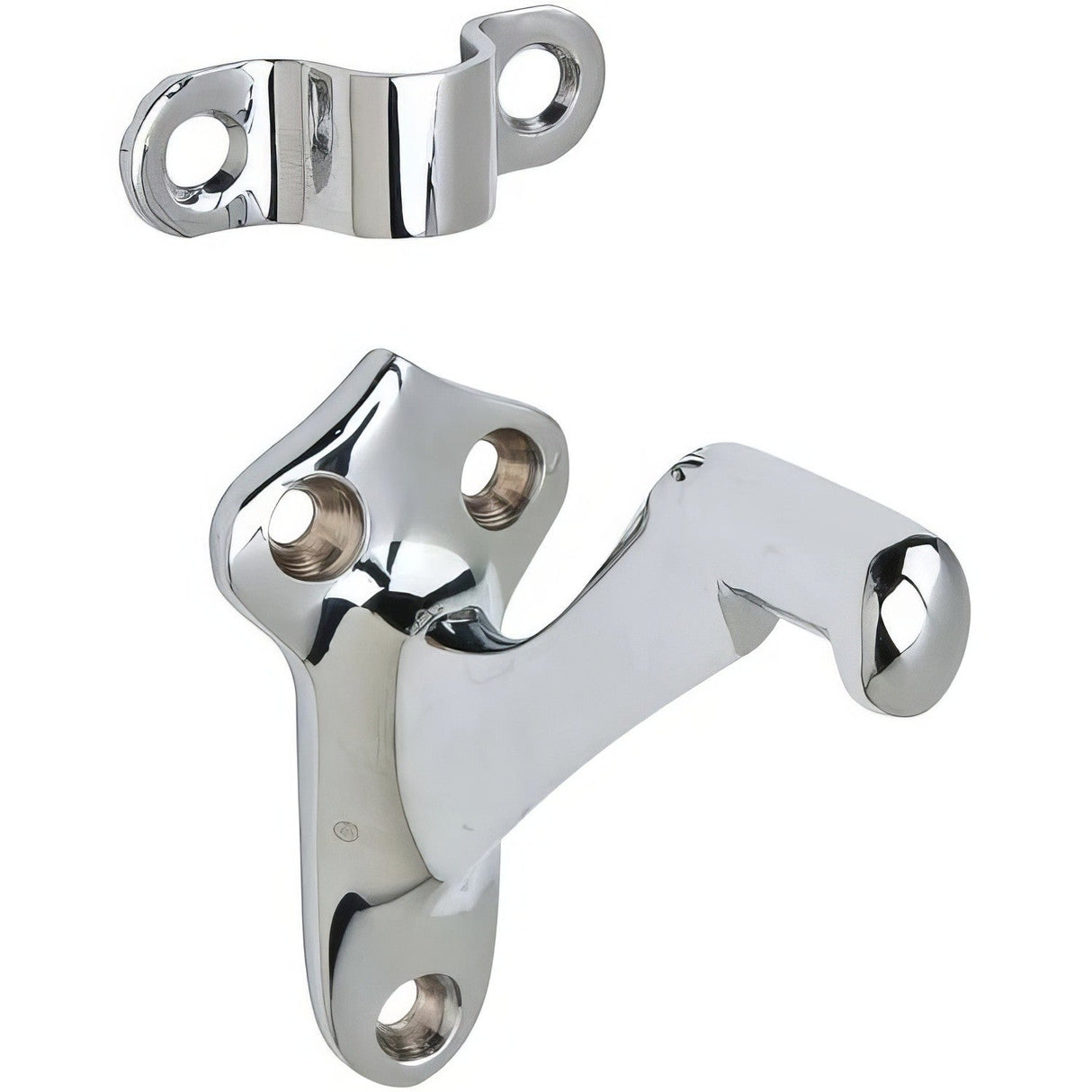 Ives 59B26 polished chrome handrail bracket